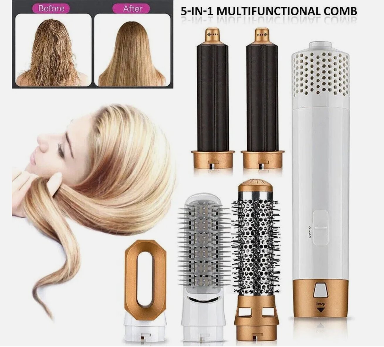 5-in-1 Hair Brush