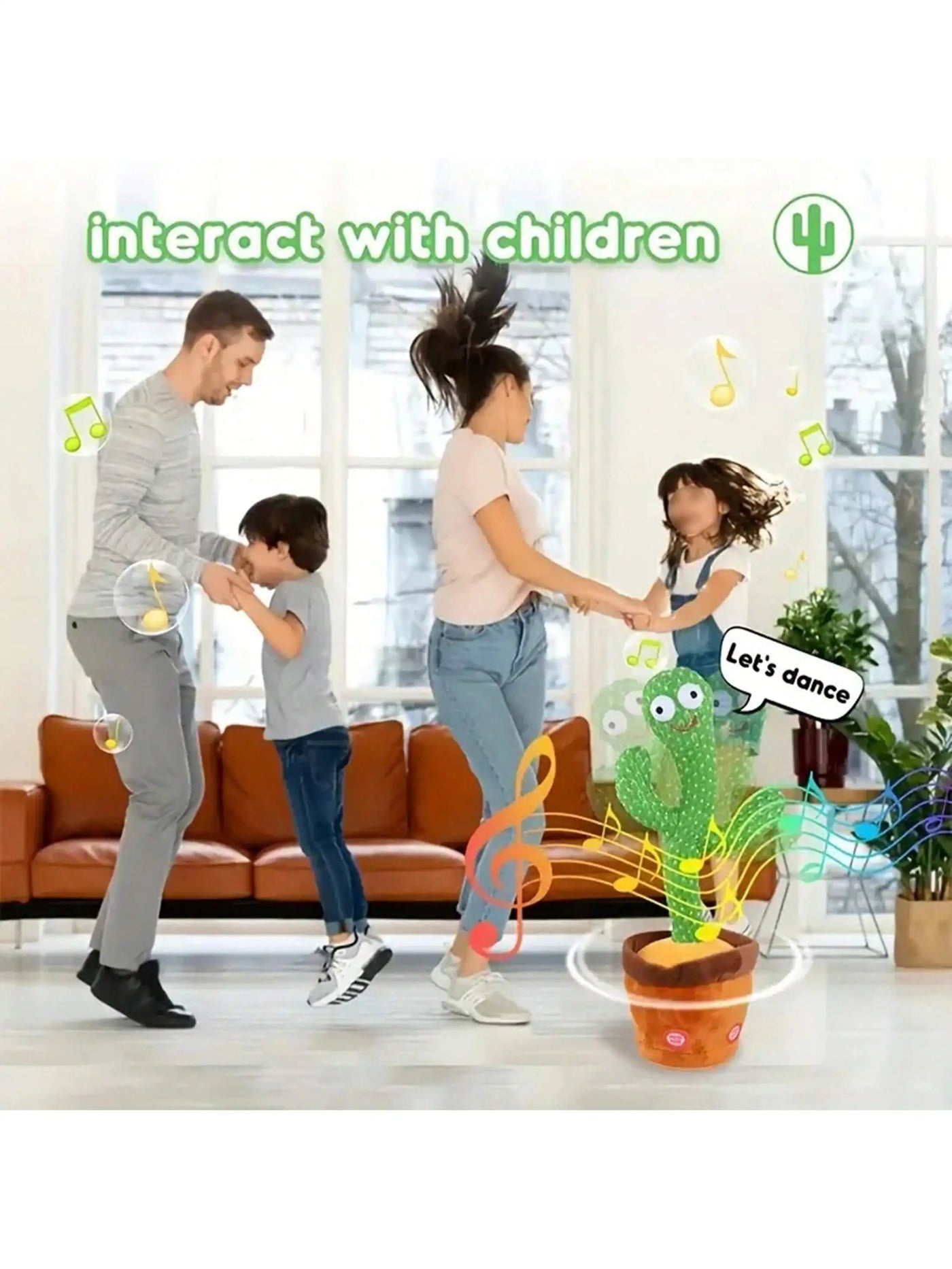 Dancing Talking Cactus Toys For Baby