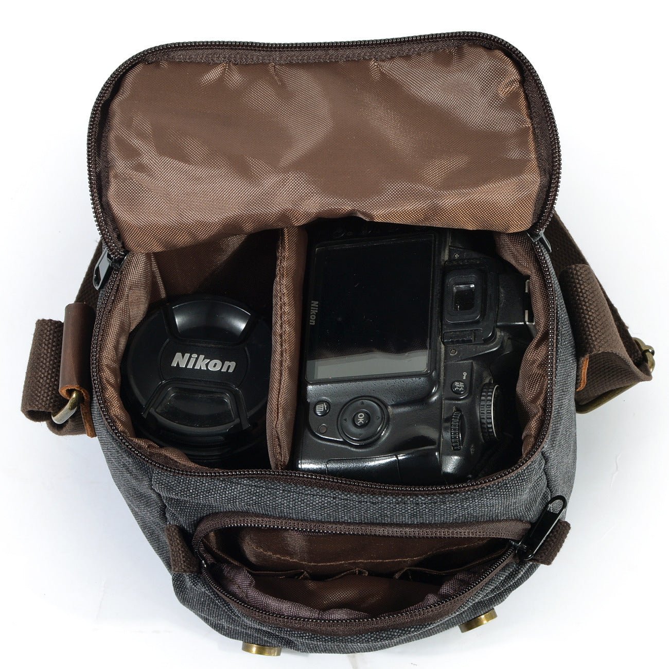 One-shoulder Retro Camera Bag Waterproof Camera Bag